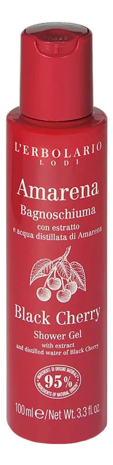 L'Erbolario Black Cherry Гель для душа