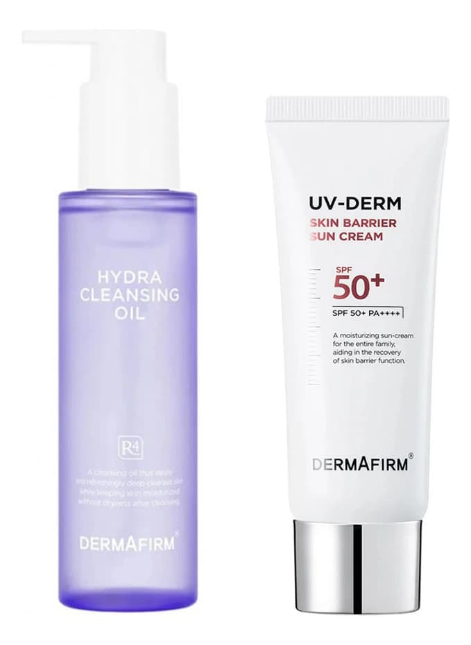Dermafirm Набор для лица (масло Hydra Cleansing Oil + крем UV-derm Skin Barrier Sun Cream 40мл