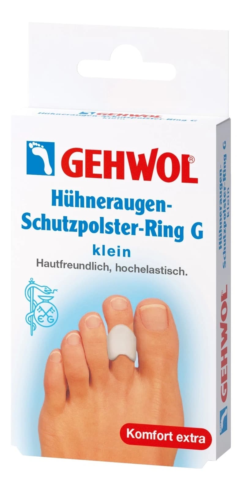 Gehwol Защитное гель-кольцо с уплотнением Huhneraugen-Schutzpolster-Ring G