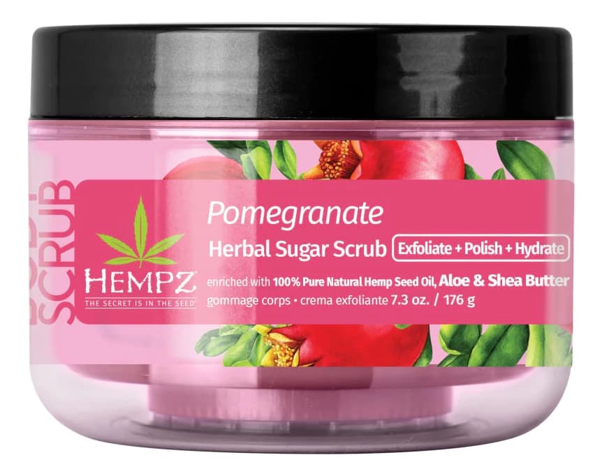 Hempz Скраб для тела Pomegranate Sugar Body Scrub (сахар и гранат
