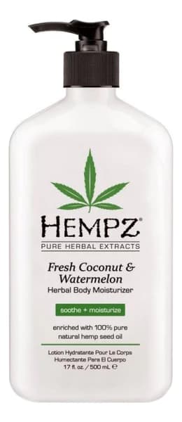 Hempz Увлажняющее молочко для тела Fresh Coconut & Watermelon Herbal Body Moisturizer (кокос и арбуз