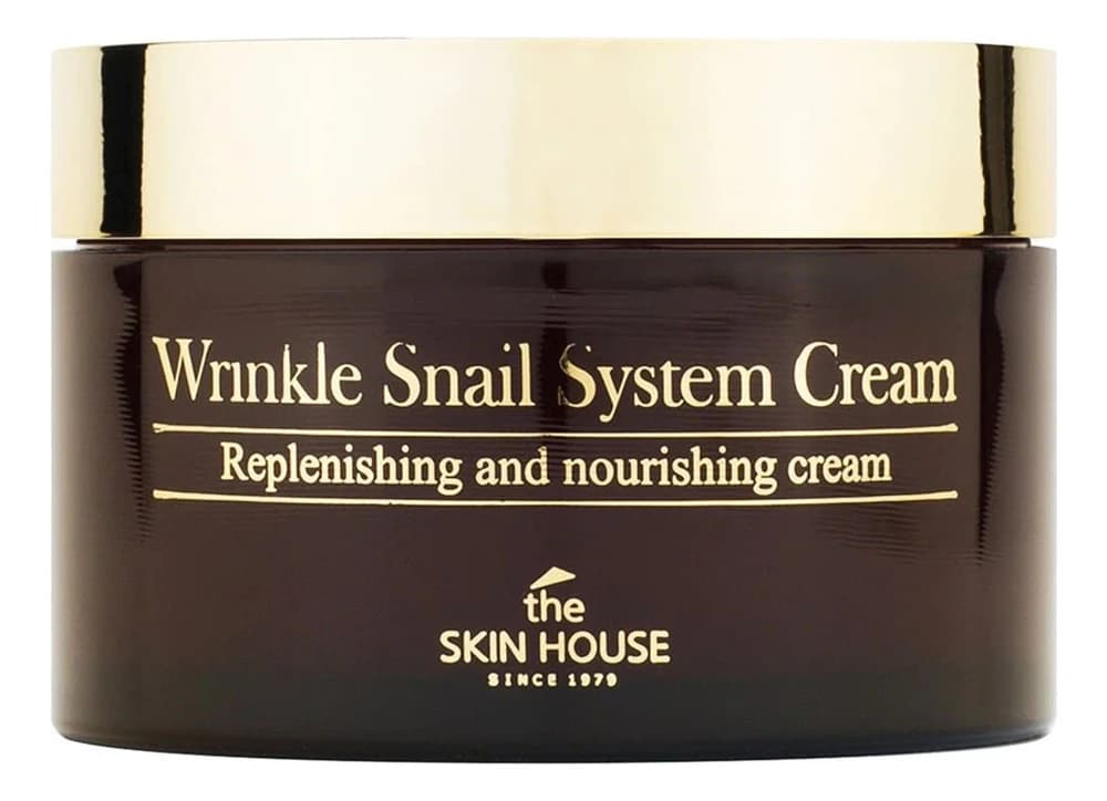 The Skin House Антивозрастной улиточный крем для лица Wrinkle Snail System Cream Крем