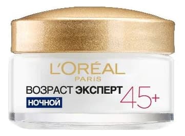 L'oreal Ночной крем для лица Возраст Эксперт 45+