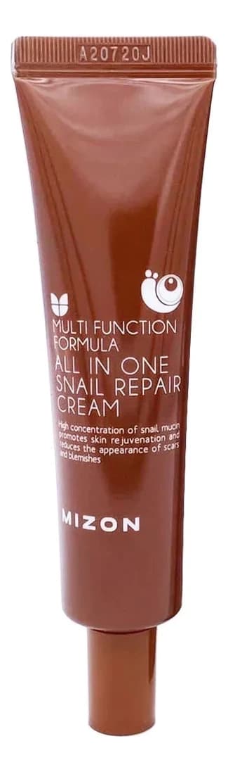 Mizon Крем для лица с муцином улитки 92% Multi Function Formula All In One Snail Repair Cream