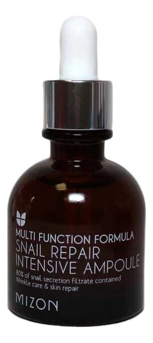 Mizon Сыворотка для лица с муцином улитки Snail Repair Intensive Ampoule