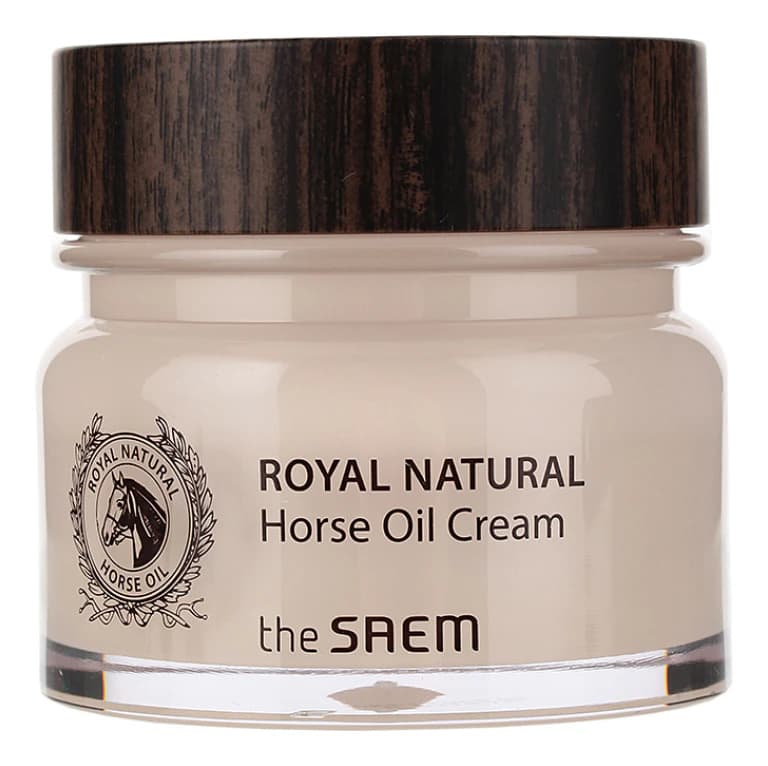 The Saem Крем для лица с лошадиным жиром Royal Natural Horse Oil Cream