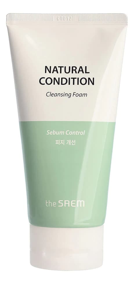 The Saem Пенка для жирной кожи Natural Condition Cleansing Foam Sebum Controlling