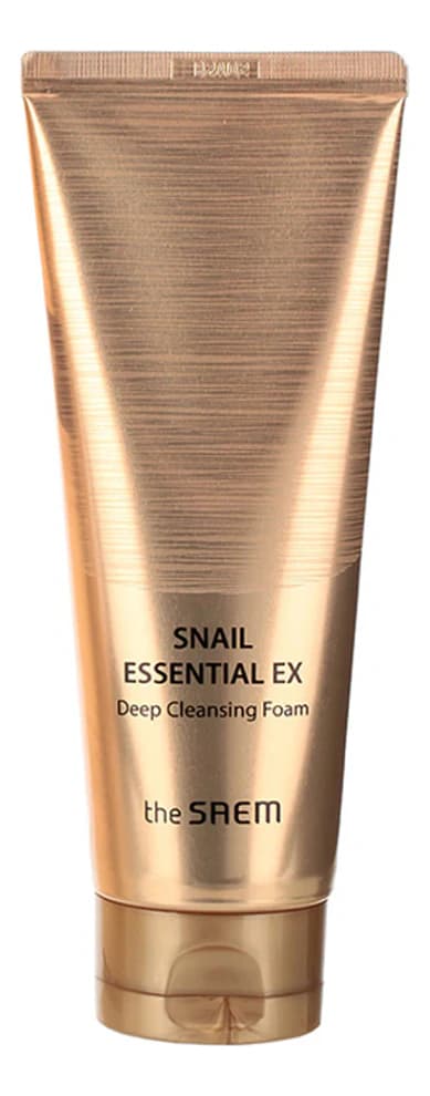 The Saem Пенка для умывания с улиточным муцином Snail Essential EX Deep Cleansing Foam