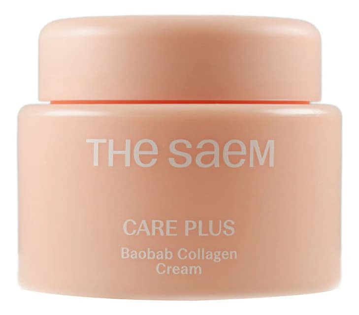 The Saem Крем коллагеновый с экстрактом баобаба Care Plus Baobab Collagen Cream