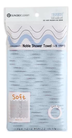 Sung Bo Cleamy Мочалка для душа Noble Shower Towel (цвет в ассортименте