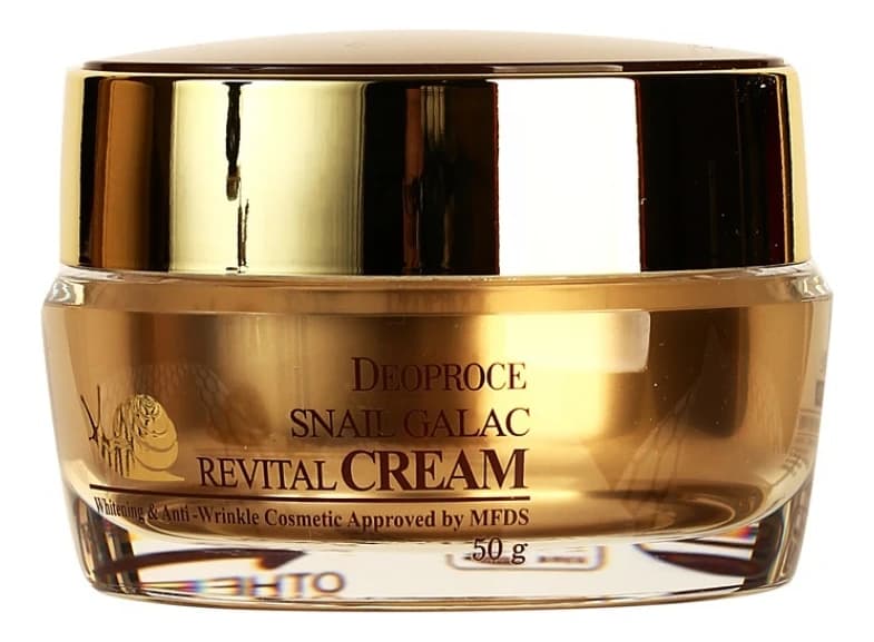 Deoproce Крем для лица с муцином улитки Snail Galac Revital Cream