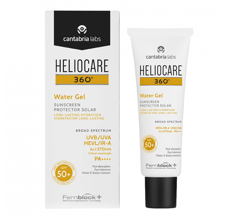 Cantabria Labs Heliocare 360° Water Gel Sunscreen SPF 50+– Солнцезащитный увлажняющий гель-флюид СЗФ 50+