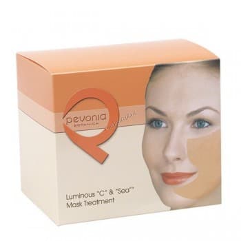 Pevonia botanica Pevonia Luminous «C» & «Sea» face mask ("Блестящая" маска с витамином С и морскими водорослями)