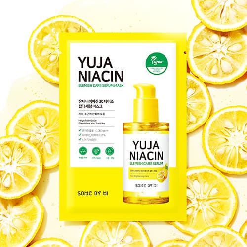 Маска для лица YUJA NIACIN 30DAYS BLEMIMSH CARE SERUM MASK 1ea