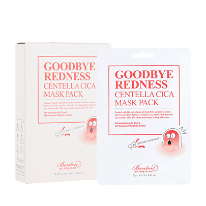 Тканевые маски Goodbye Redness Centella Mask Pack ( .)