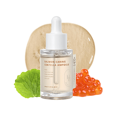Ампула с экстрактом икры лосося Salmon Caring Centella Ampoule