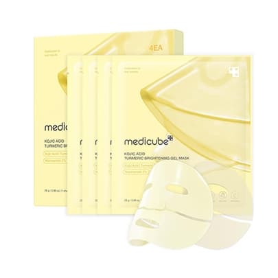 Гидрогелевая маска с куркумой и койевой кислотой Kojic Acid Turmeric Gel Mask ( )