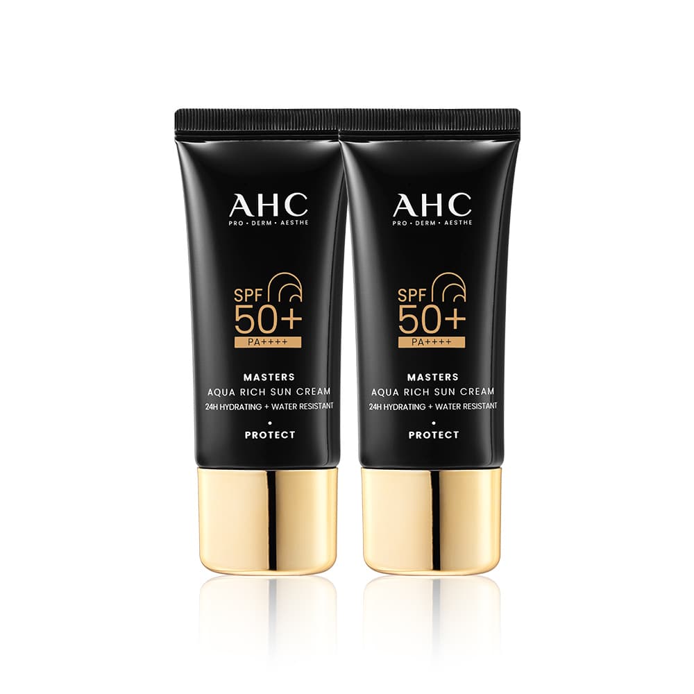 Набор из двух солнцезащитных кремов Masters Aqua Rich Sun Cream Duo Set