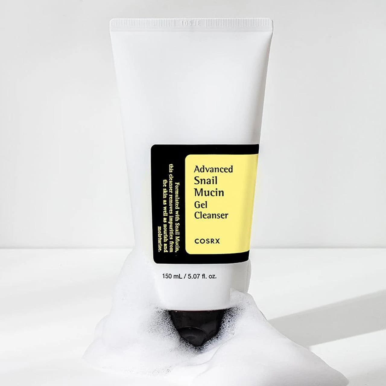 Очищающий гель с муцином улитки Advanced Snail Mucin Power Gel Cleanser