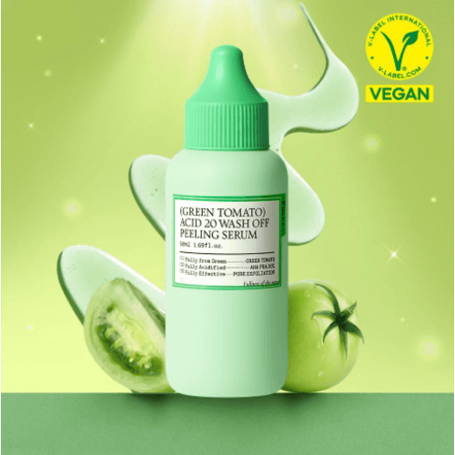 Смываемая пилинг-сыворотка Green Tomato Acid 20 Wash Off Peeling Serum