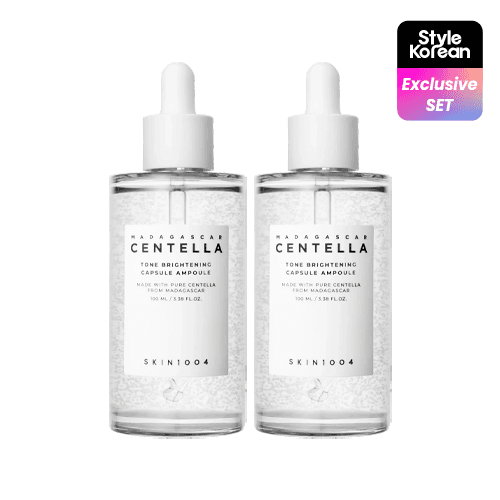 Дуо-набор ампульной сыворотки Madagascar Centella Tone Brightening Capsule Ampoule ( + 100мл)