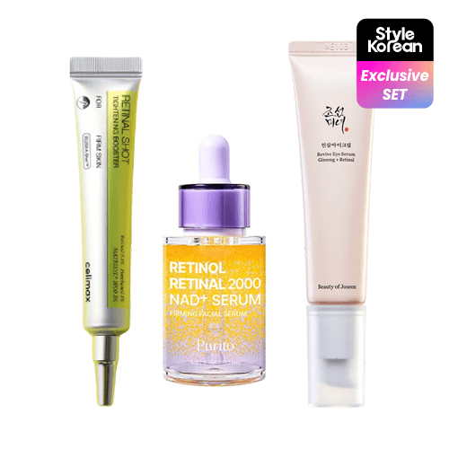 Набор с ретиналем для разглаживания морщин Retinal Wrinkle Reset Set
