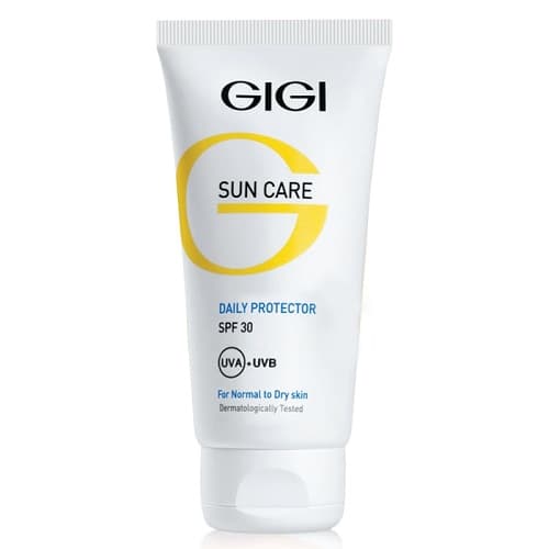 Крем солнцезащитный с защитой ДНК SPF 30 для сухой кожи SC Daily Protector SPF 30 GiGi
