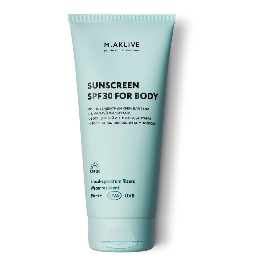 Солнцезащитный крем для тела SPF30 M.Aklive
