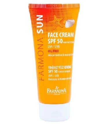 Солнцезащитный крем для лица обезжиренный SPF 50 Sun Balance Farmona