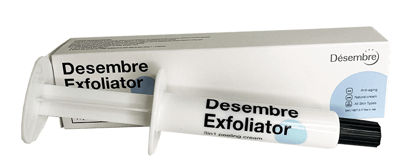 Отшелушивающий обновляющий крем для лица пилинг 3 в 1 3IN1 Peeling Cream Desembre 1*