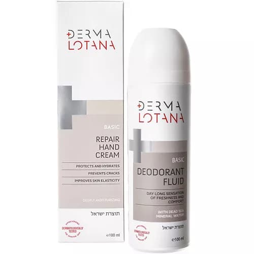 Шариковый дезодорант-антиперспирант Derma Lotana с минералами Мертвого моря Anna Lotan