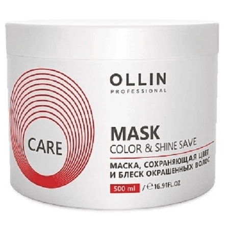Маска, сохраняющая цвет и блеск окрашенных волос Care Ollin