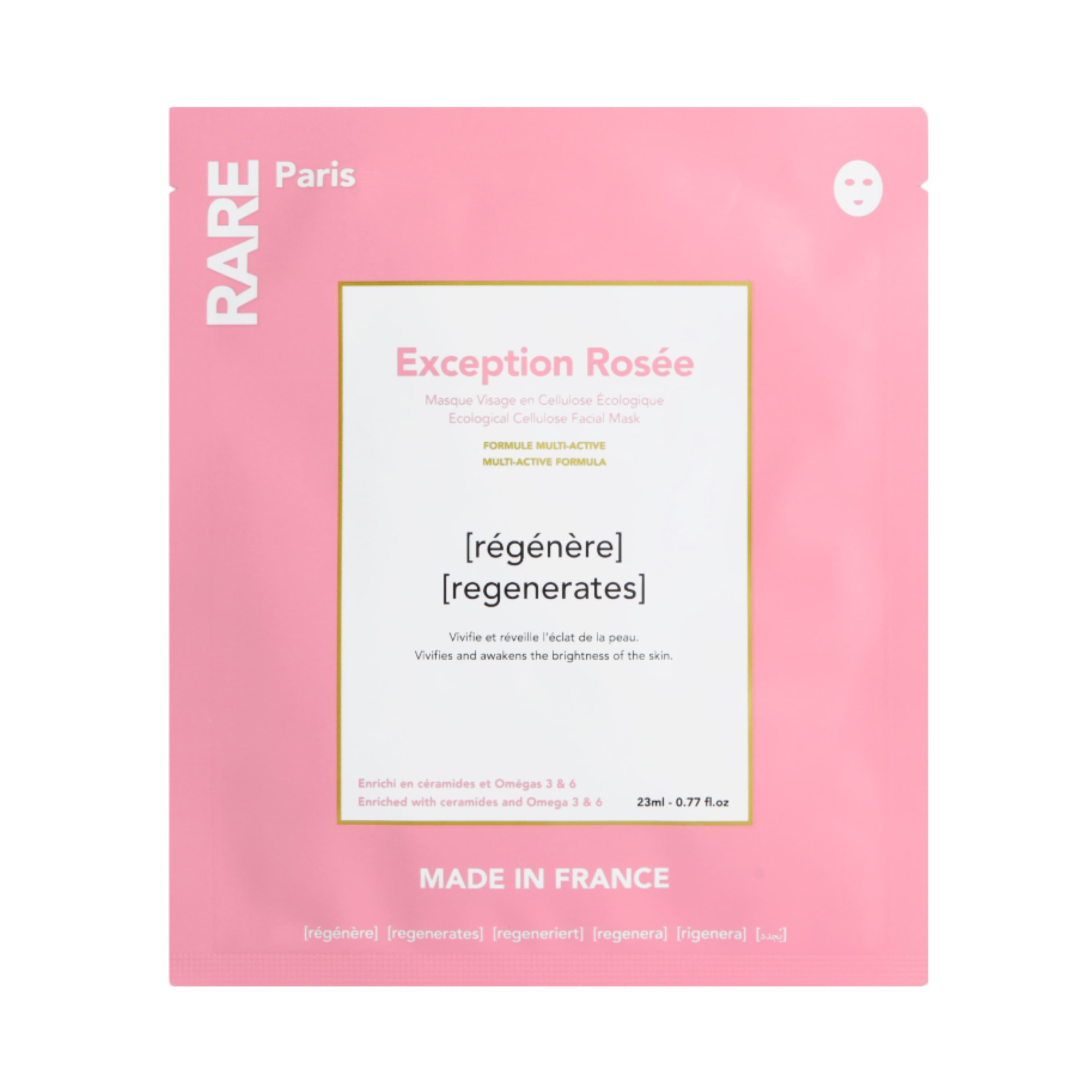 Exception Rosée Восстанавливающая тканевая маска для лица