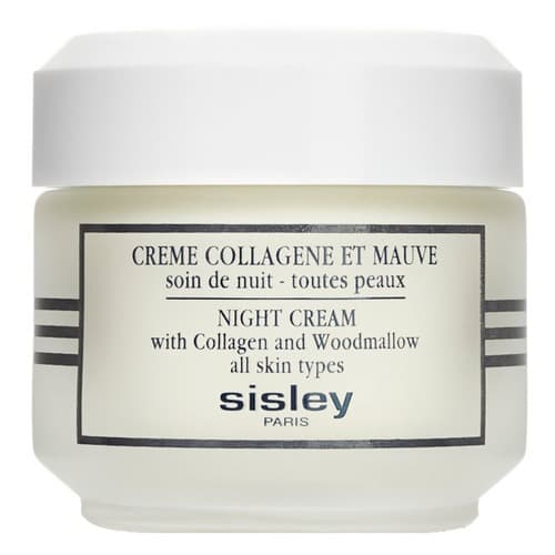 Night Cream with Collagen and Woodmallow Ночной крем с коллагеном и мальвой