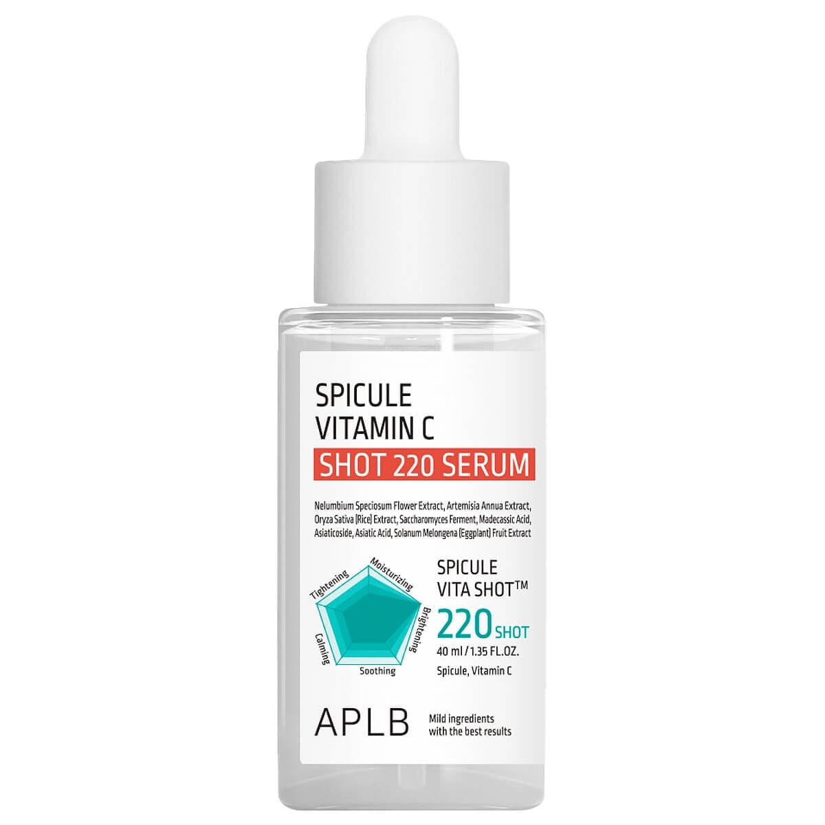 Осветляющая сыворотка с микроиглами и витамином С Spicule Vitamin C Shot 220 Serum, , APLB