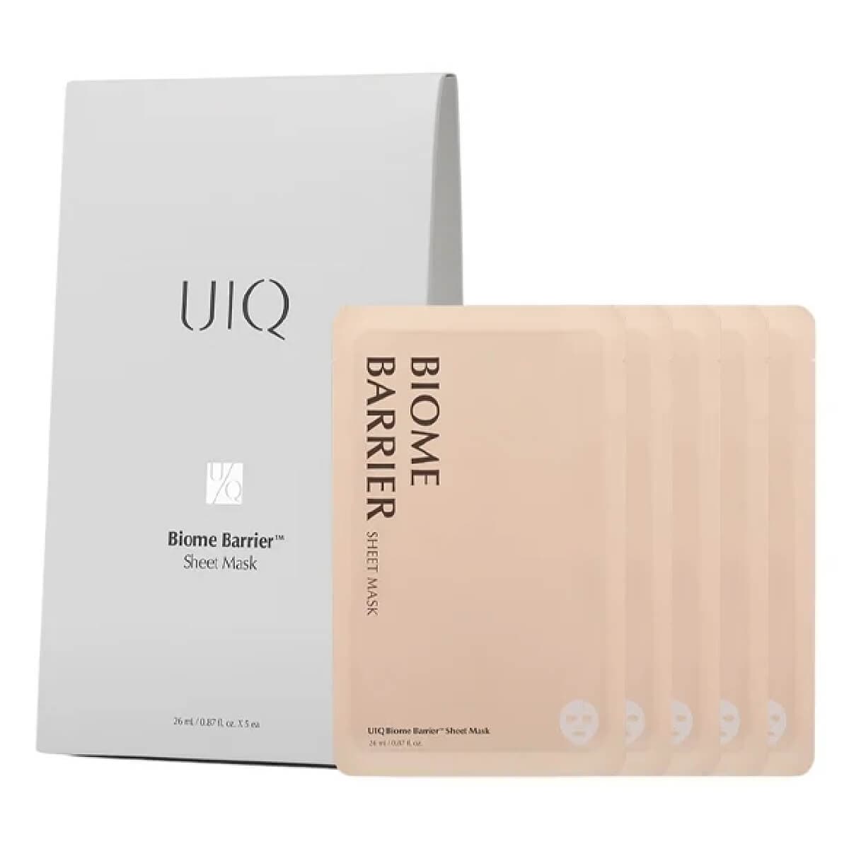 Увлажняющая маска с пробиотиками Biome Barrier Sheet Mask, *5 шт, UIQ