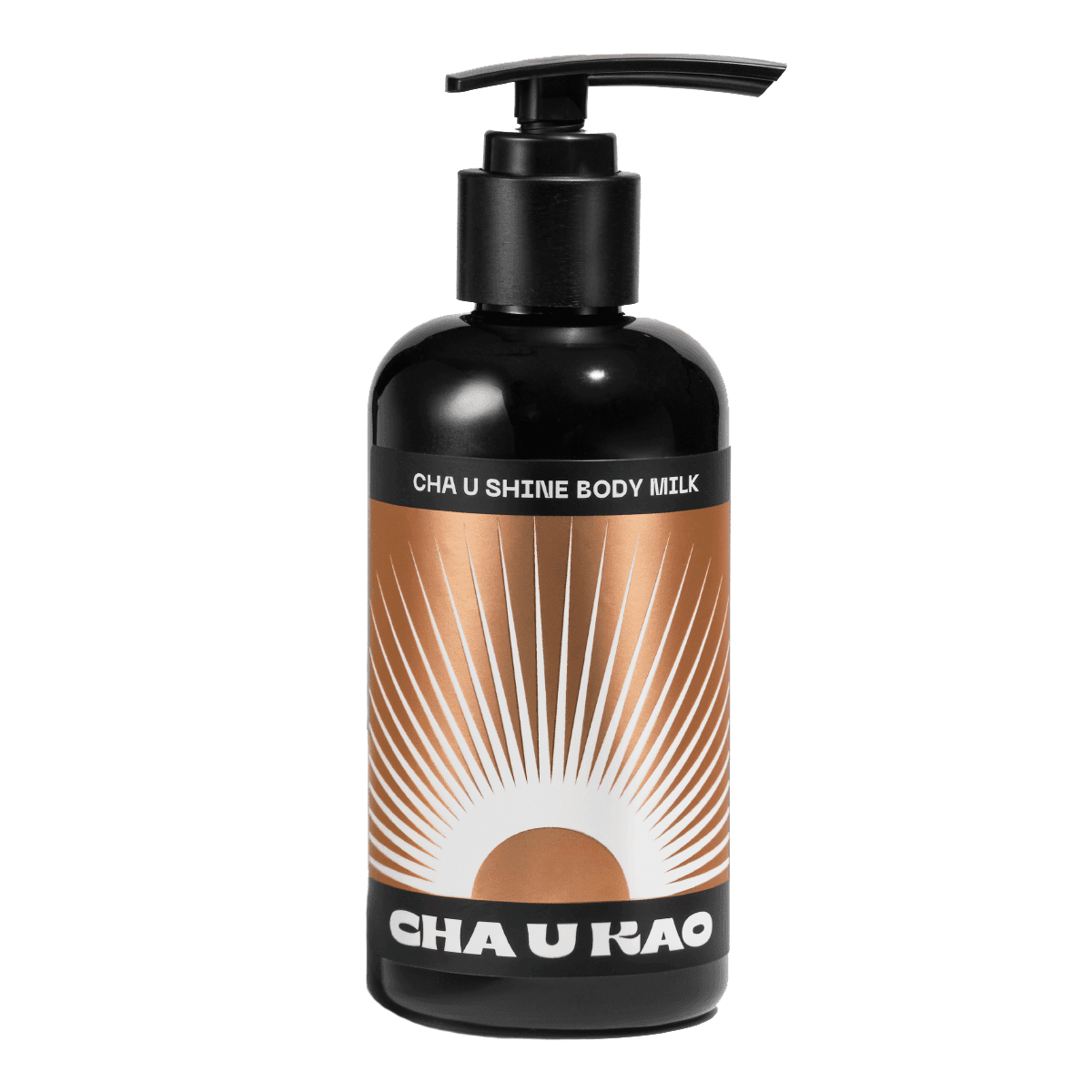 Ухаживающее молочко для тела с ярким эффектом сияния кожи CHA U SHINE body milk, , CHA U KAO