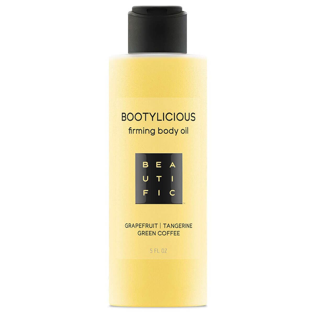 Bootylicious Масло для тела с эссенцией грейпфрута и зеленым кофе, , BEAUTIFIC