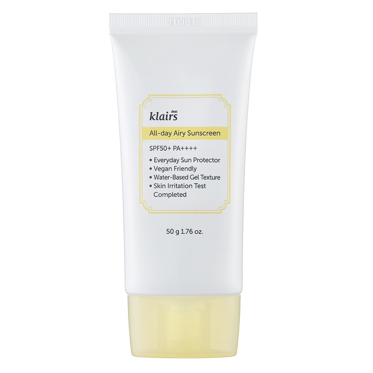 All-day Airy Sunscreen SPF50 PA++++ , DEAR, KLAIRS