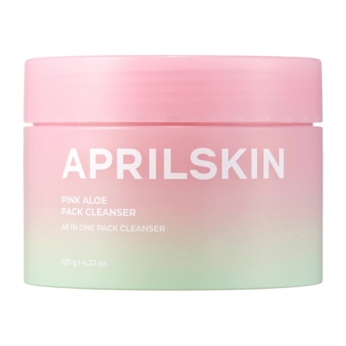Очищающая маска-пенка для умывания c розовым алоэ Pink Aloe Pack Cleanser, , APRILSKIN