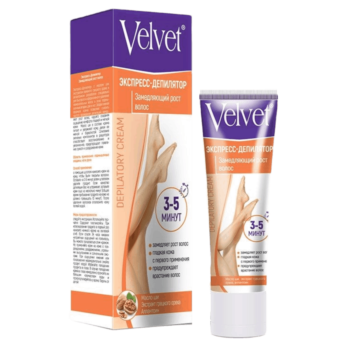 Экспресс Депилятор замедляющий рост волос, , Velvet
