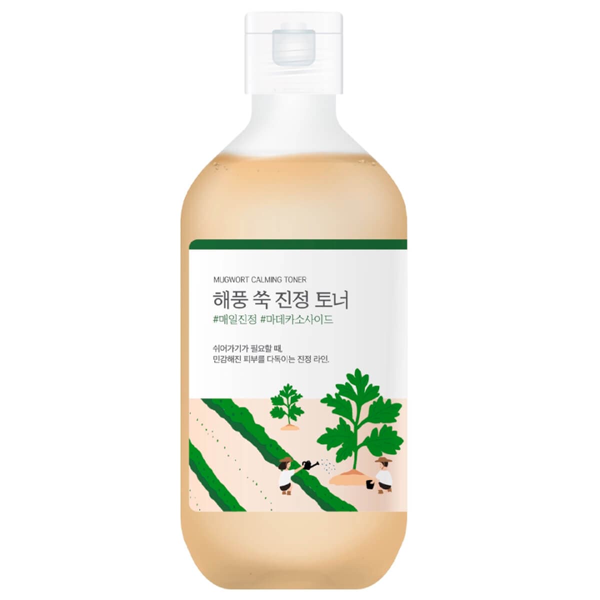 Успокаивающий тоник с экстрактом полыни Mugwort Calming Toner, , ROUND LAB