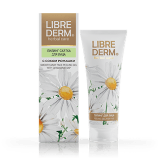 Пилинг-скатка для лица с ромашкой, , LIBREDERM