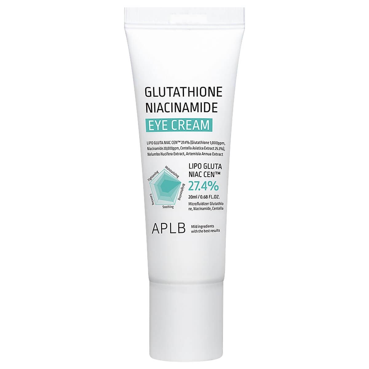 Крем для кожи вокруг глаз с глутатионом и ниацинамидом Glutathione Niacinamide Eye Cream, , APLB
