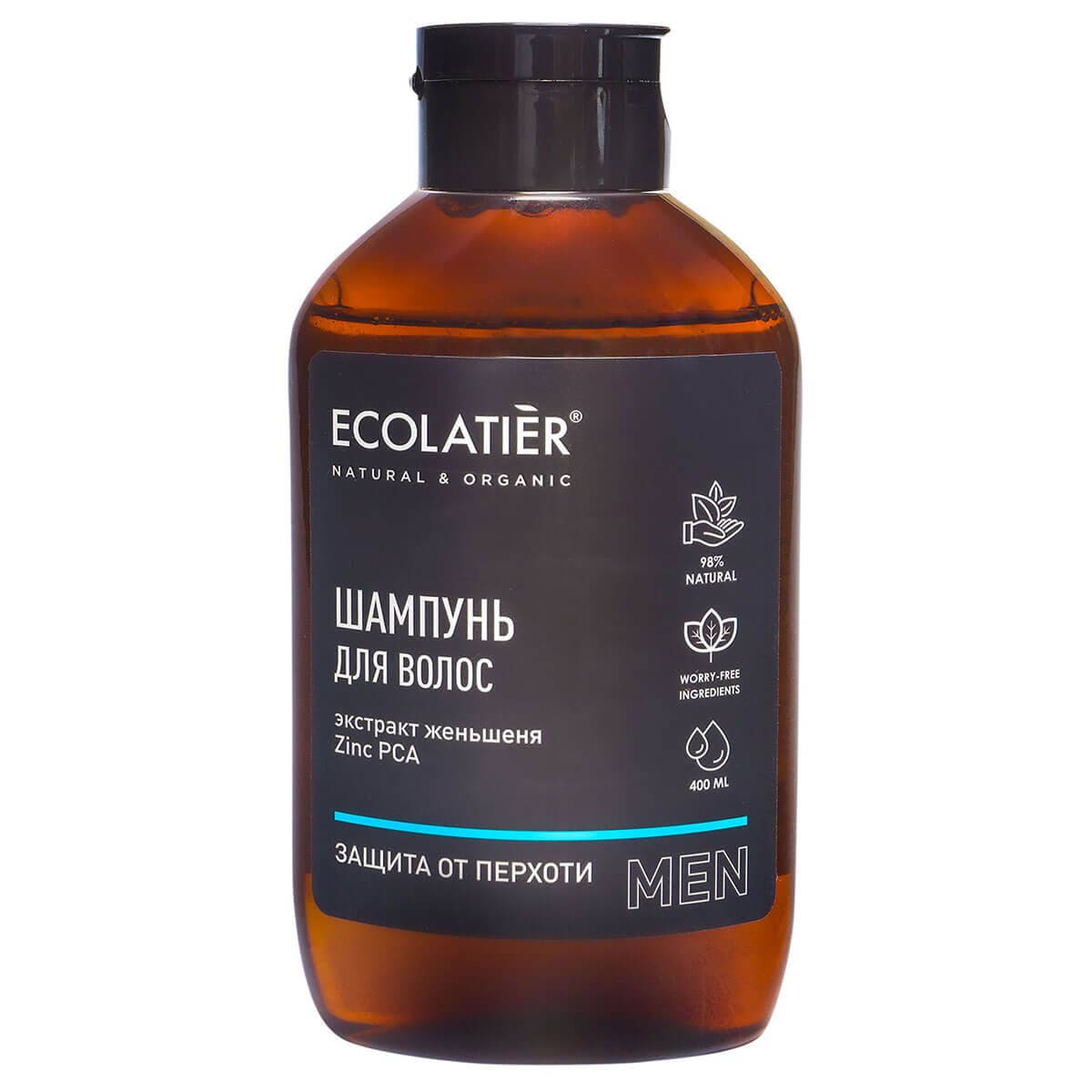 Шампунь мужской Защита от перхоти, , Ecolatier