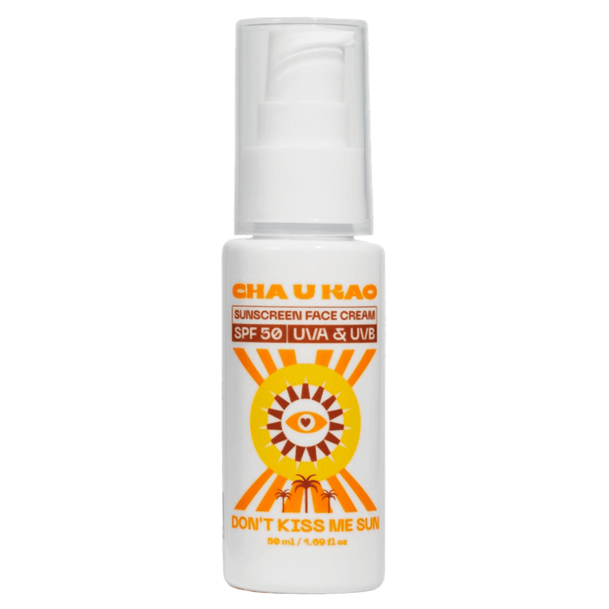 Солнцезащитный крем для лица DON'T KISS ME SUN face cream SPF 50, , CHA U KAO