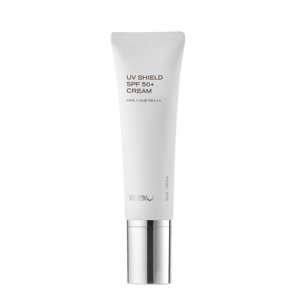 Солнцезащитная крем-сыворотка с SPF50+, , WAU