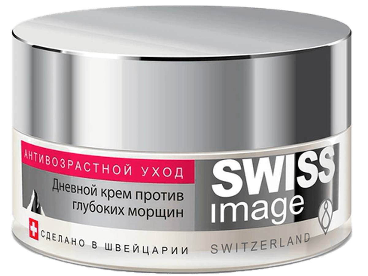 Дневной крем для лица против глубоких морщин 46+, , Swiss Image