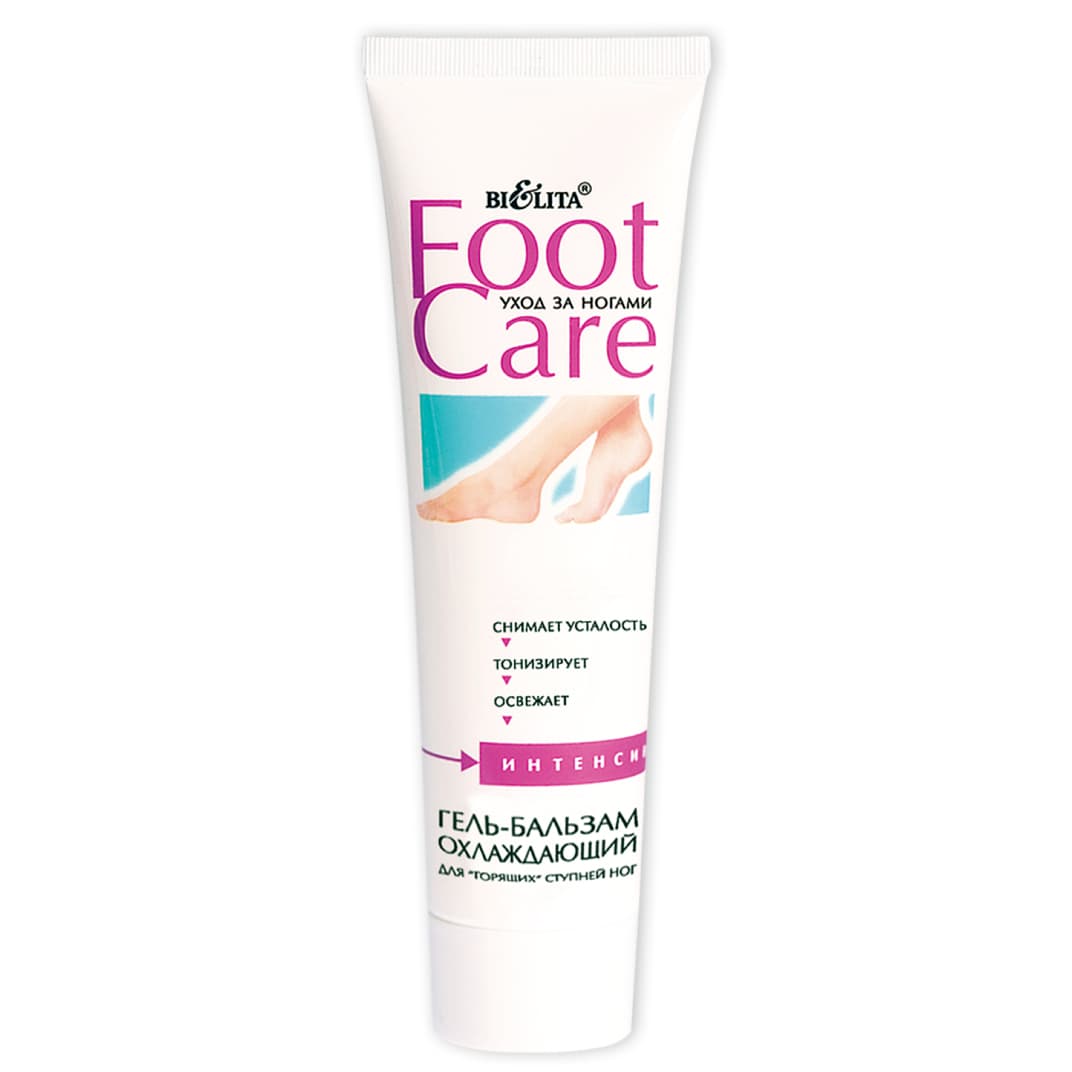 Гель-бальзам охлаждающий для "горящих" ступней ног, Foot Care, , Белита