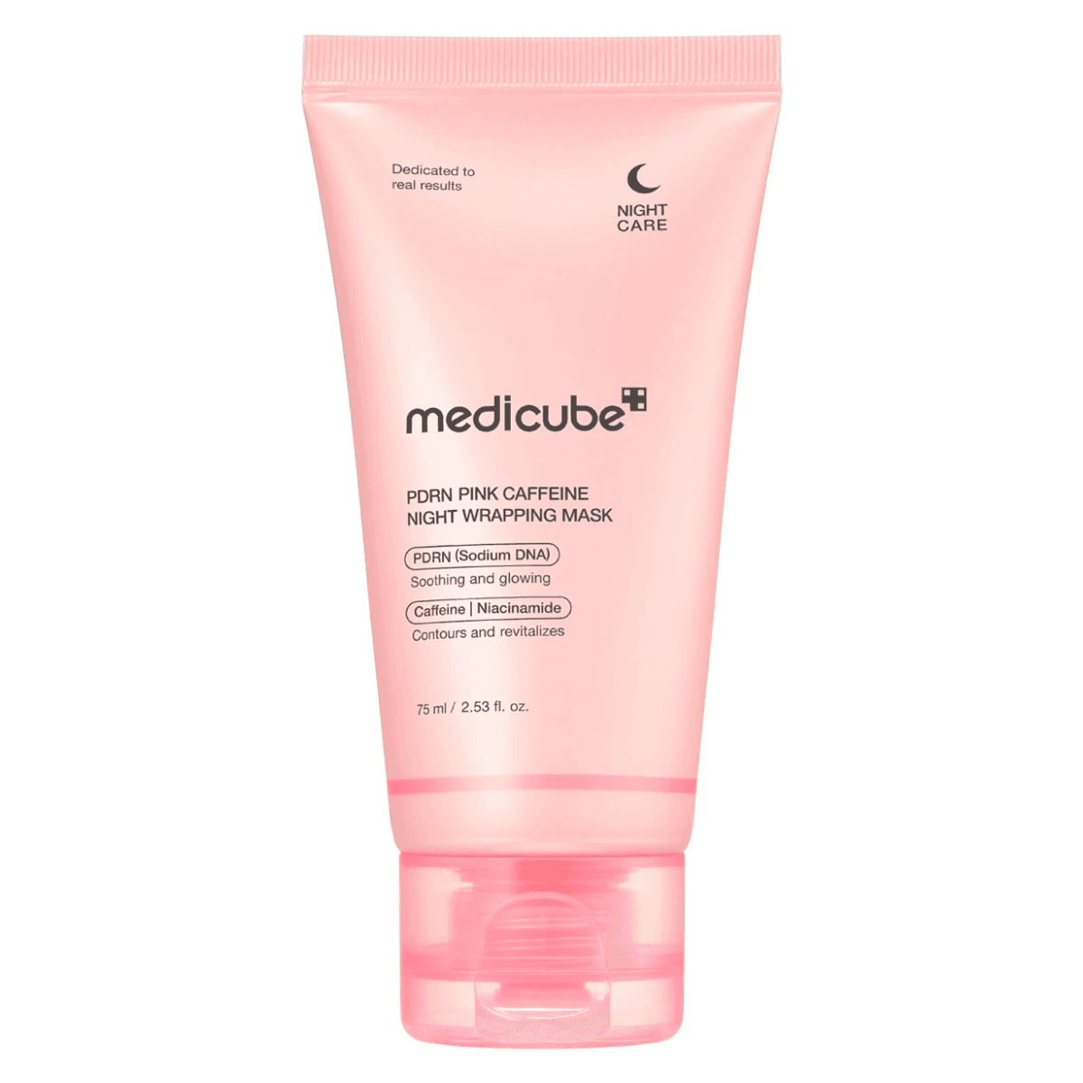 Ночная маска-плёнка с ПДРН и кофеином PDRN Pink Caffeine Night Wrapping Mask, , Medicube
